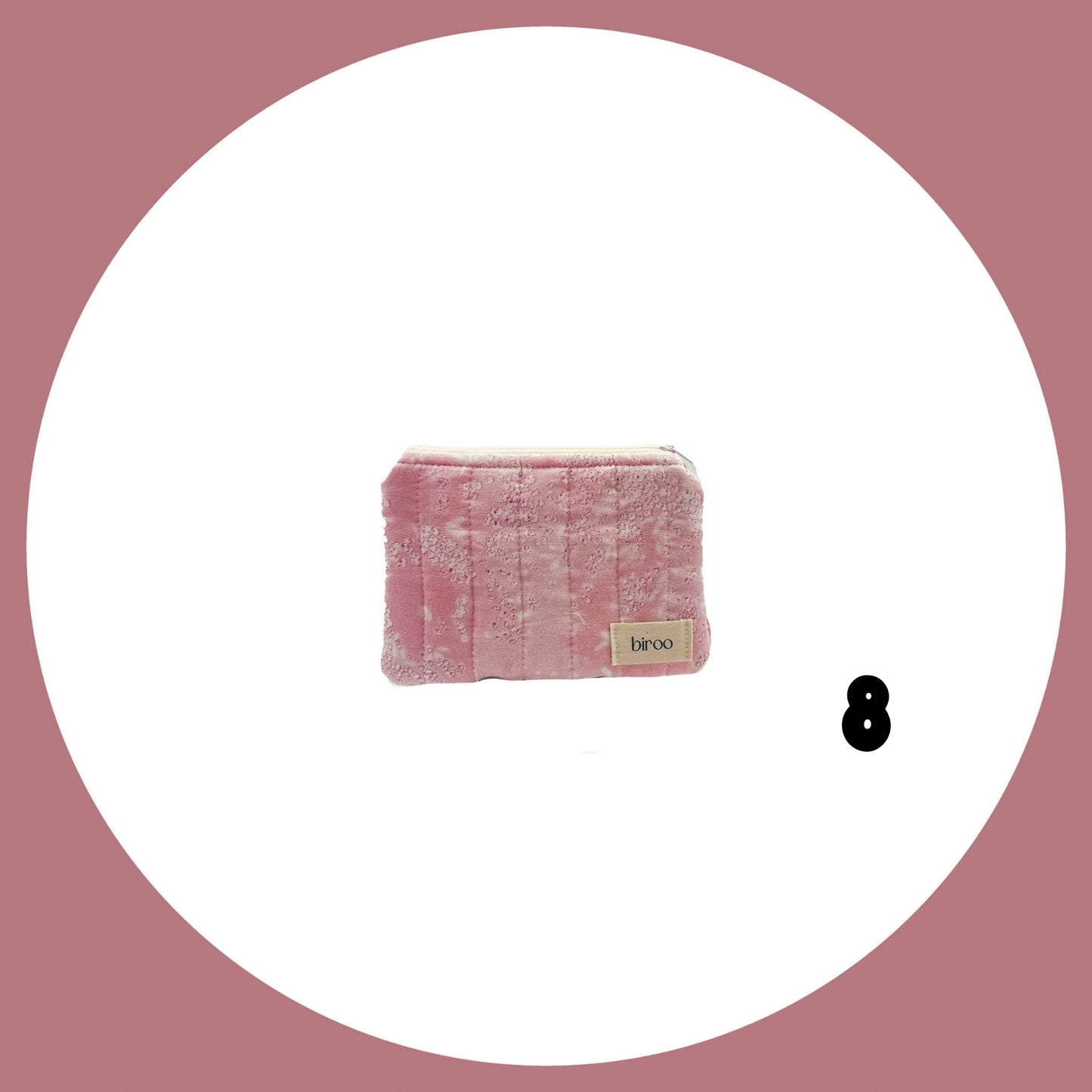 Quilted Zipper Pouch