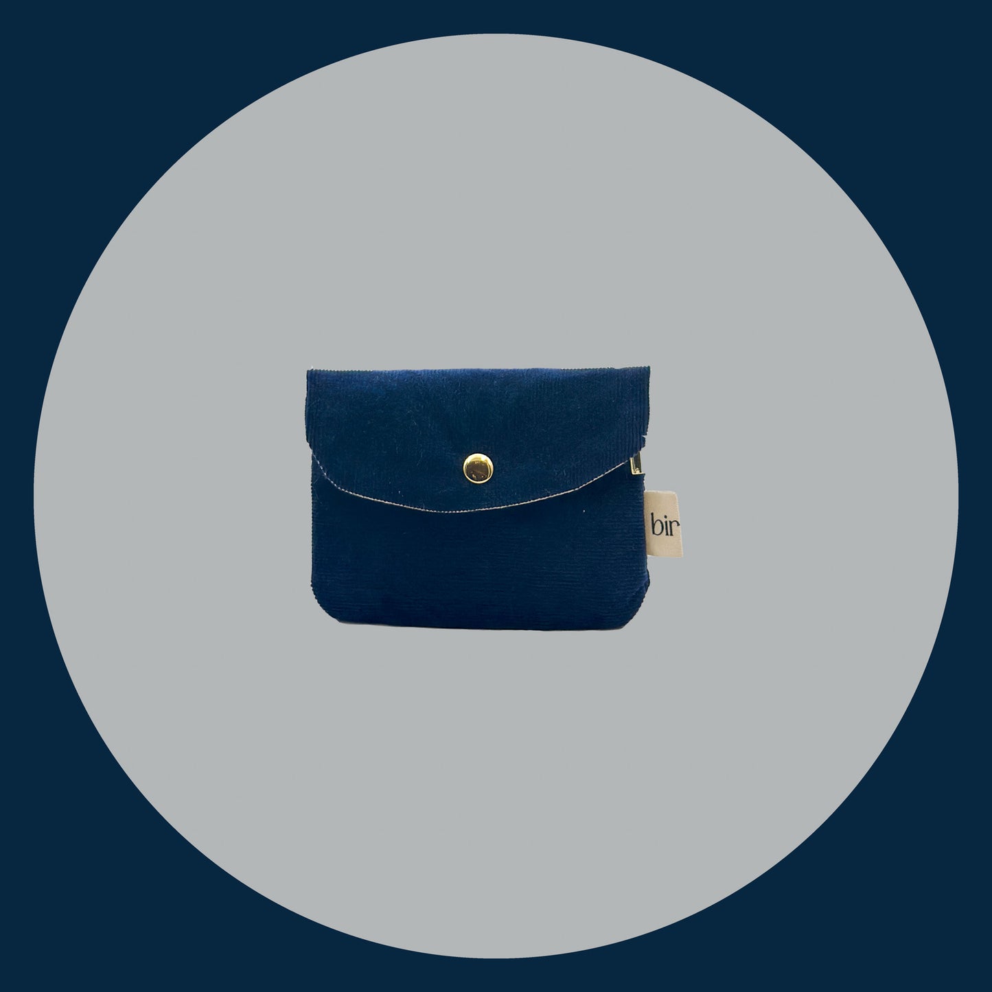 Navy Jewellery Pouch