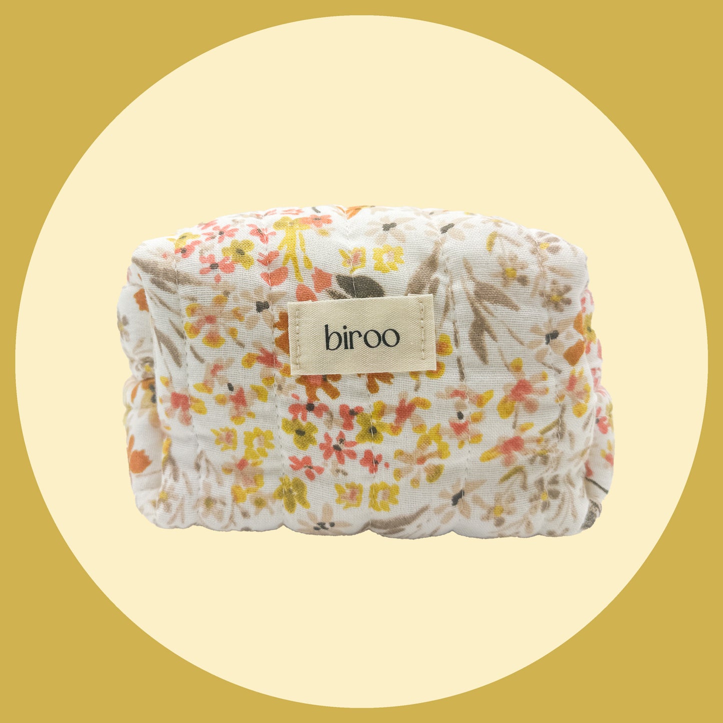 Maru Quilted Make-Up Pouch
