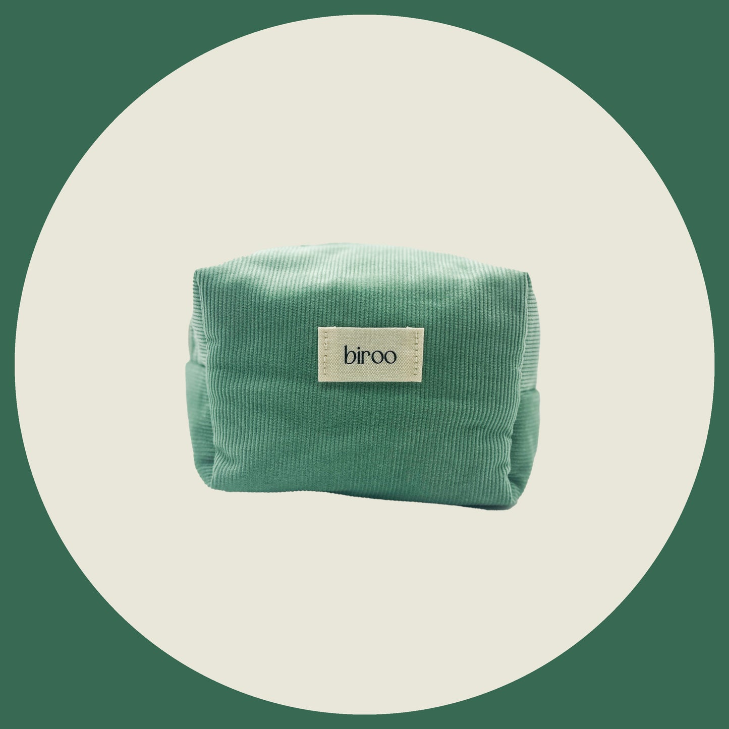 Dark Sage Make-Up Pouch
