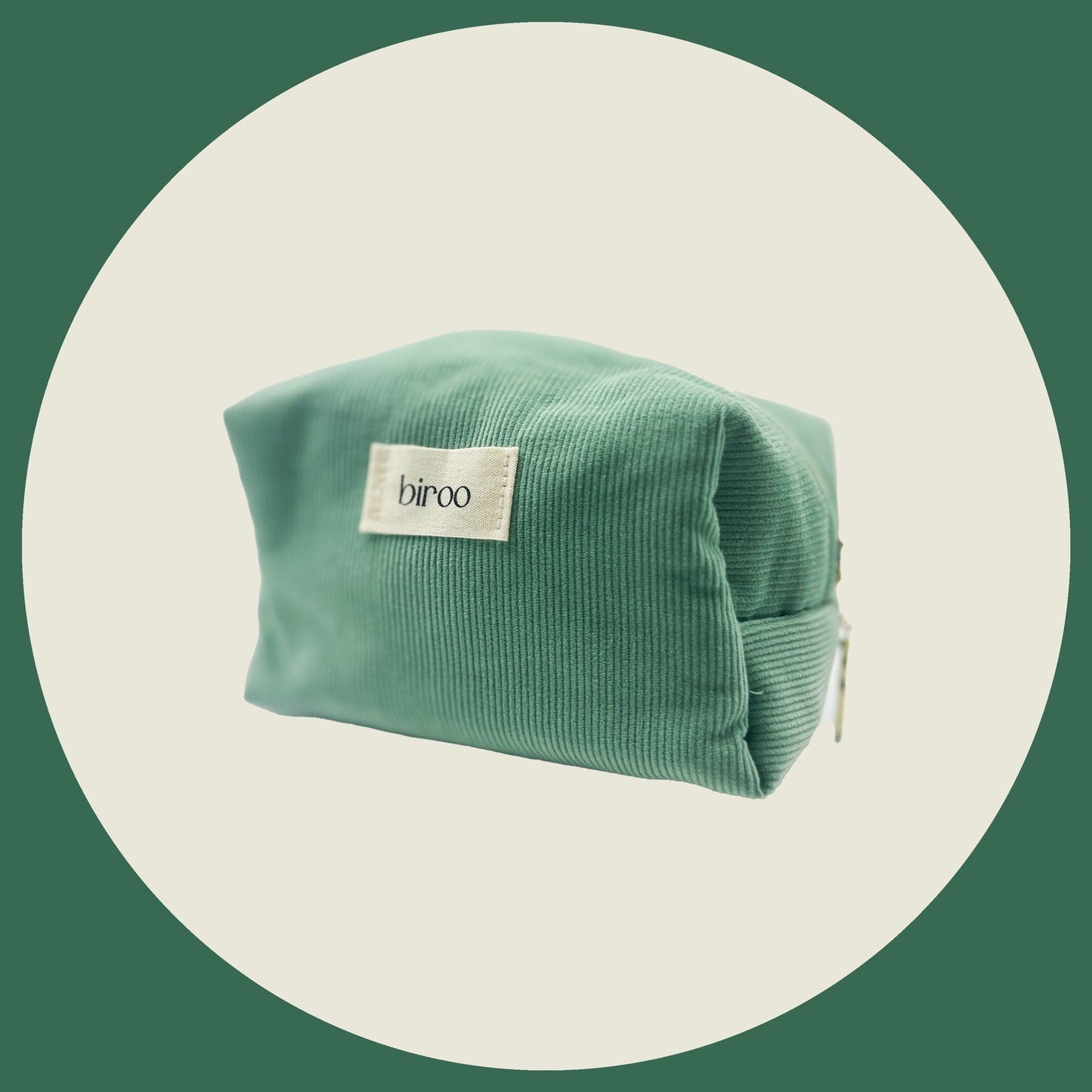 Dark Sage Make-Up Pouch