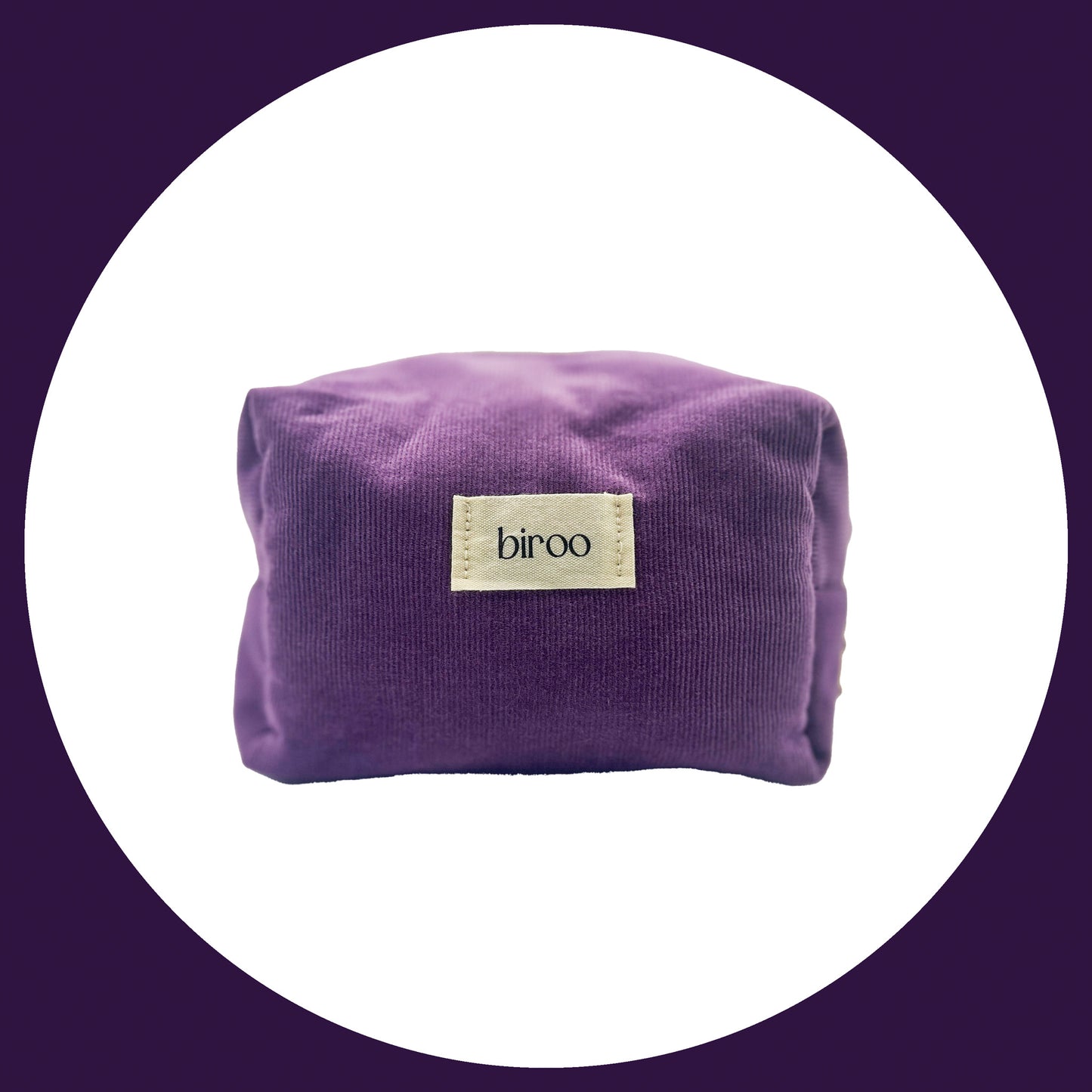 Violet Make-Up Pouch