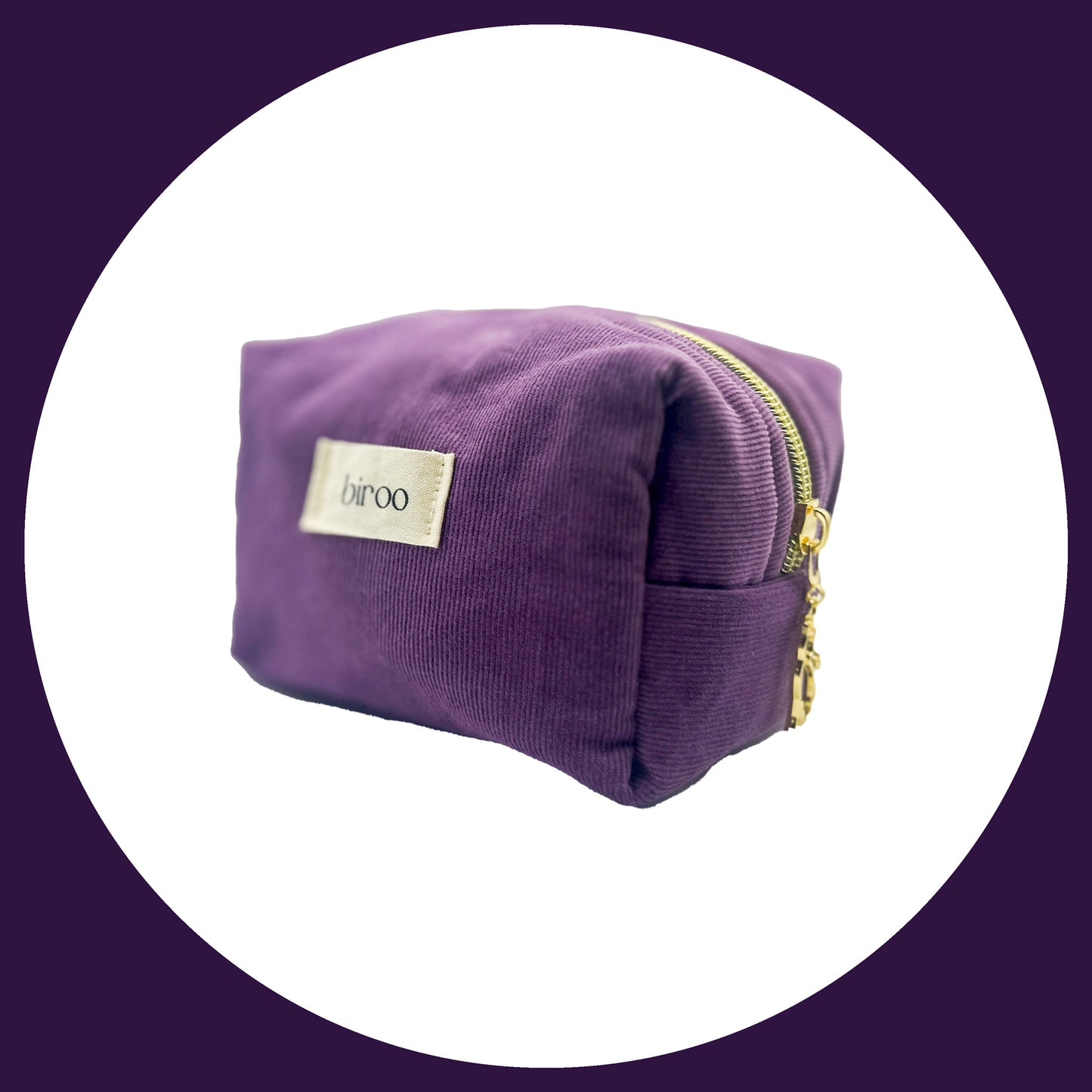 Violet Make-Up Pouch