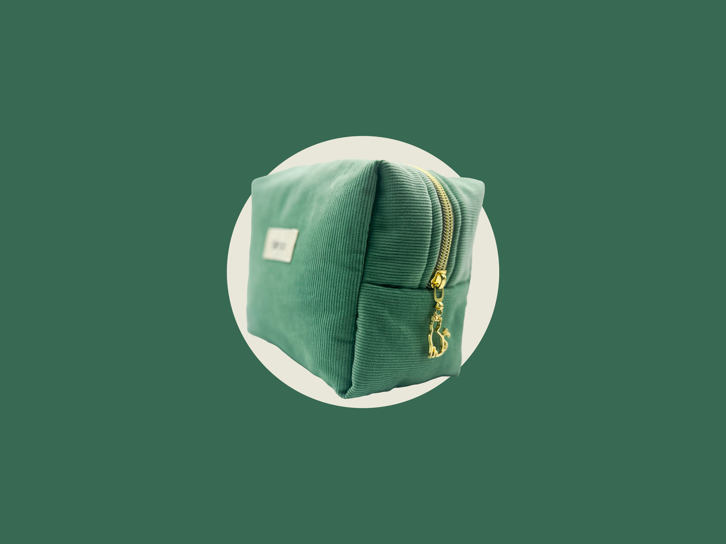 Dark Sage Toiletry Pouch