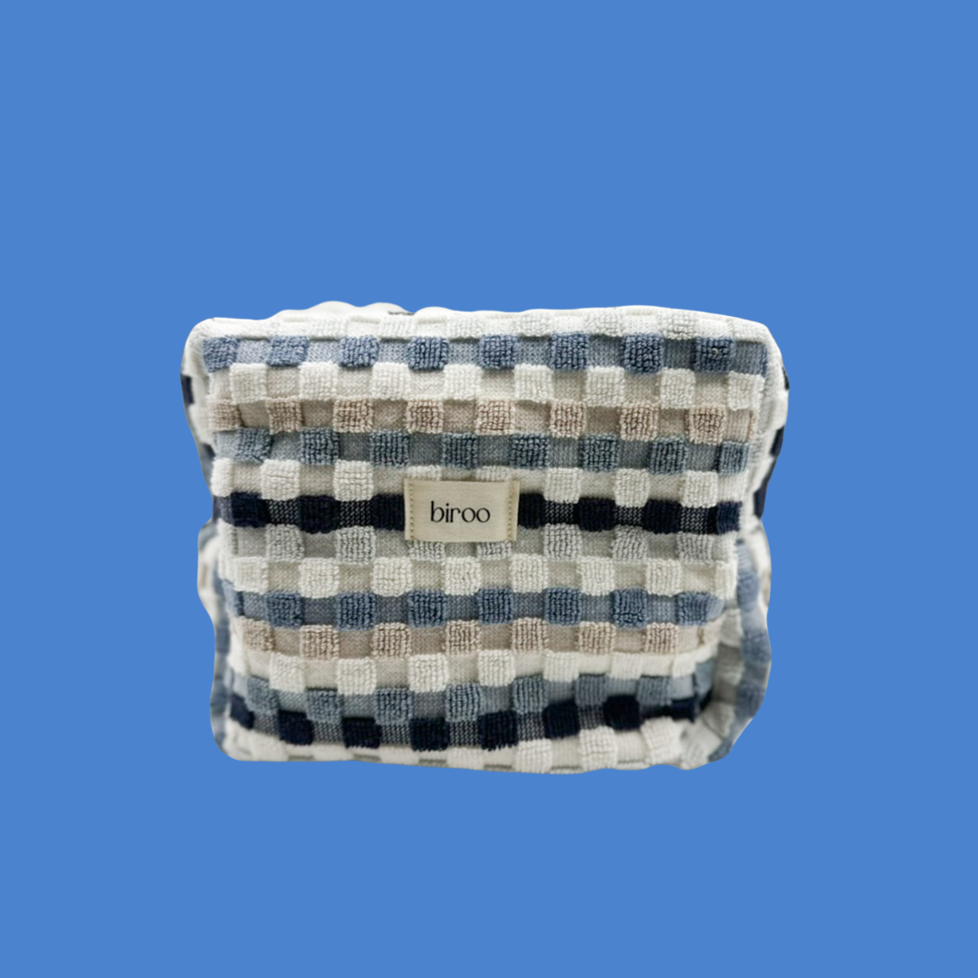 Retro Towel Toiletry Pouch