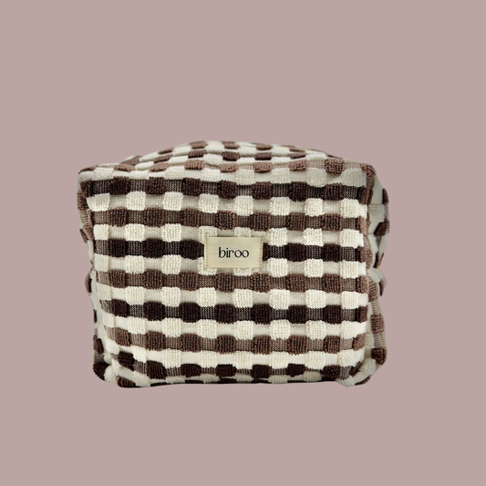 Retro Towel Toiletry Pouch
