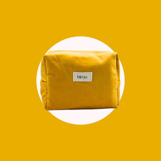 Mustard Toiletry Pouch