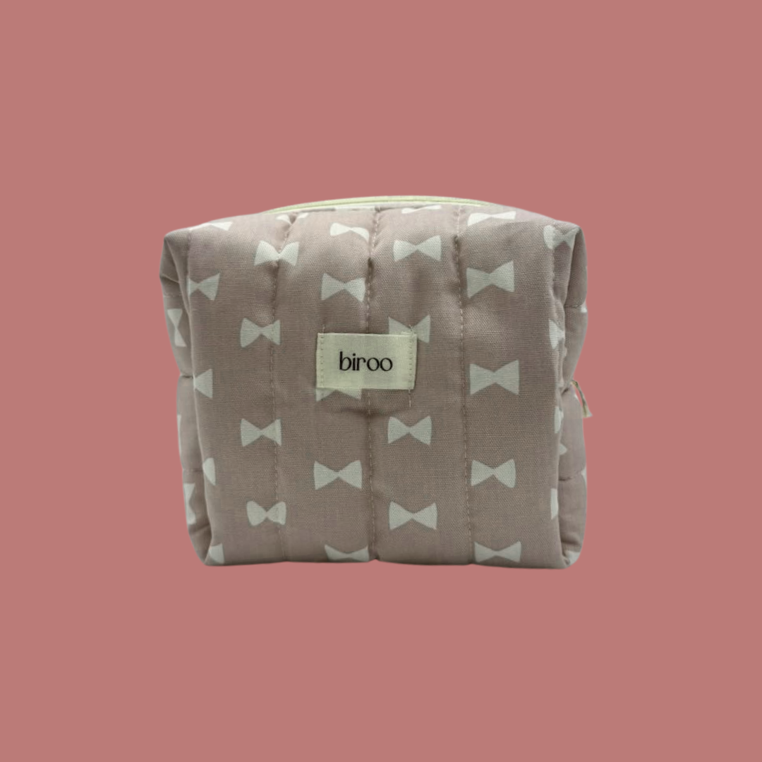 Kiki's Bow Toiletry Pouch