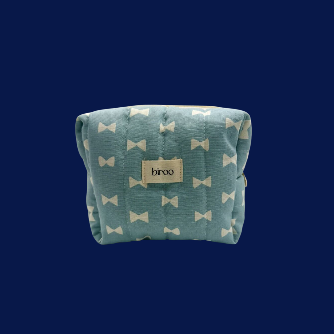 Kiki's Bow Toiletry Pouch