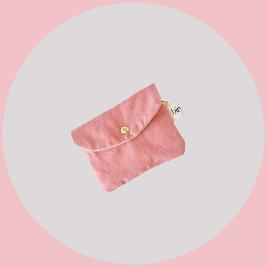 Dusty Pink Jewellery Pouch