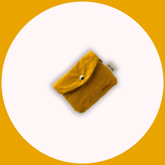 Mustard Jewellery Pouch