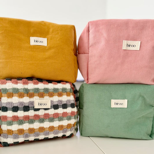 Corduroy Toiletry Pouch