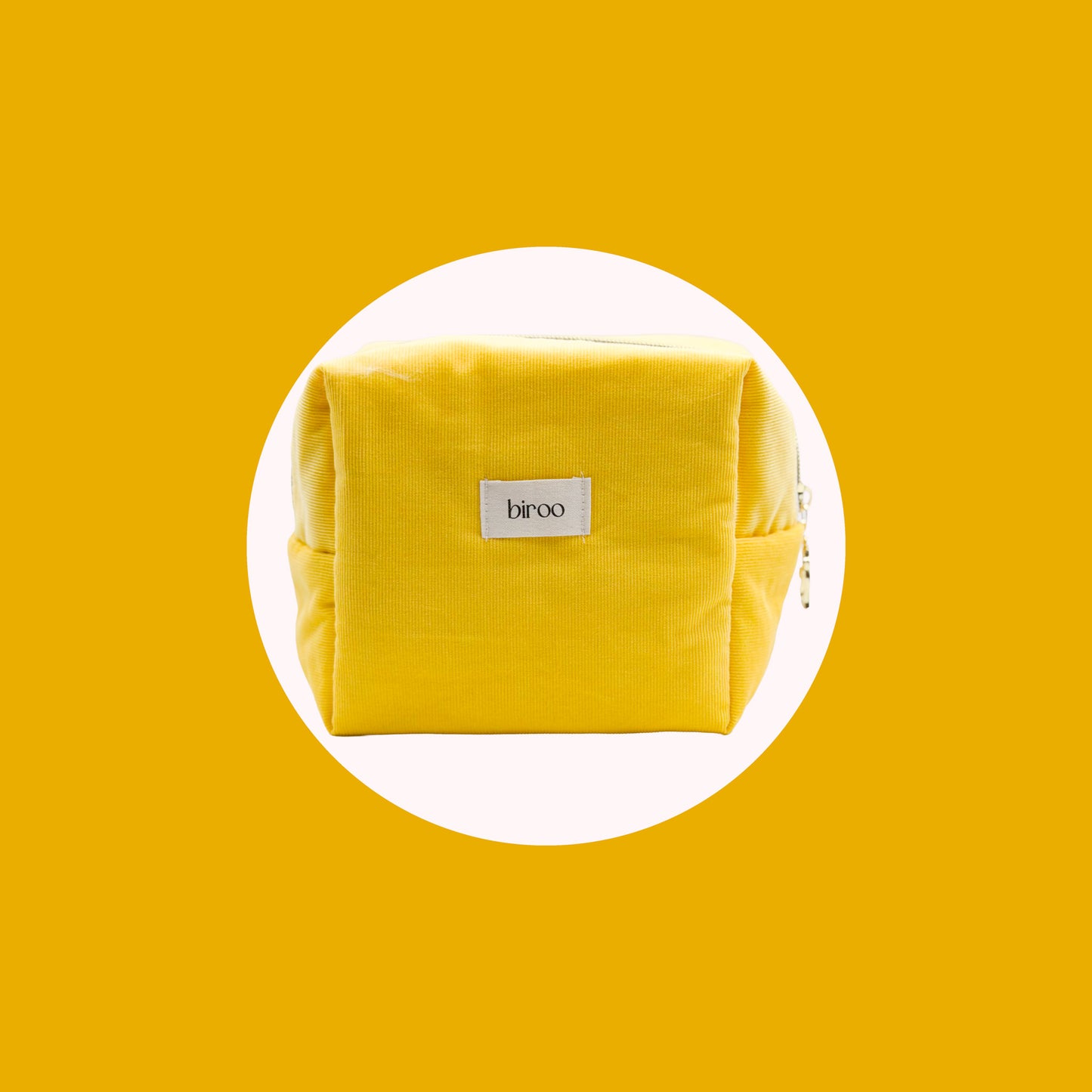 Yellow Toiletry Pouch