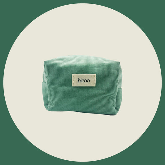 Dark Sage Make-Up Pouch