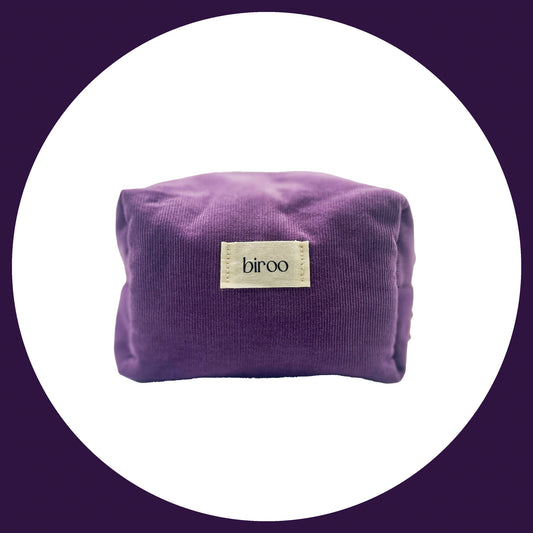 Violet Make-Up Pouch